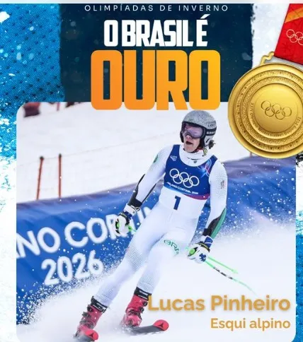 Lula parabeniza Lucas Pinheiro por ouro inédito nos Jogos de Inverno