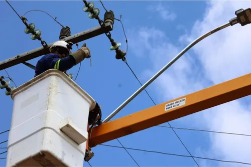 Município da região alcança a marca de 3,5 mil luminárias substituídas