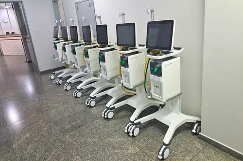 Hospital da região recebe ventiladores neonatais