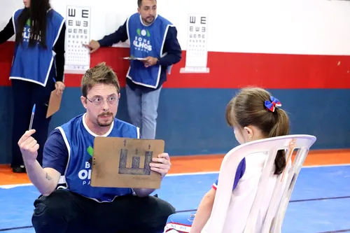 Programa Bons Olhos inicia triagens e deve atender mais de 2,5 mil alunos em Piên