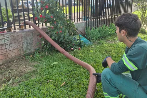 Começa a coleta de esgotamento sobre rodas na região