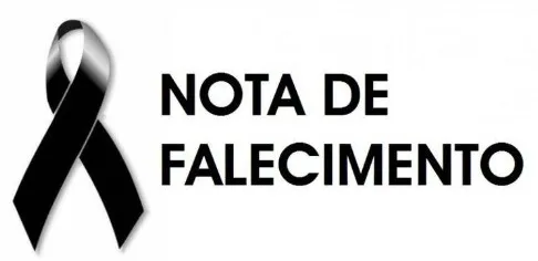 NOTA DE FALECIMENTO