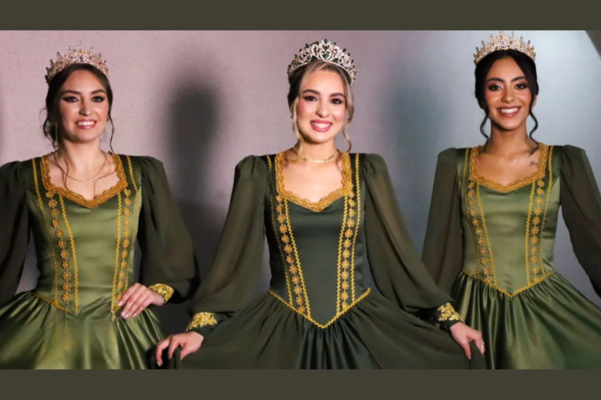 Realeza da Fesmate presenteada com roupa identitária