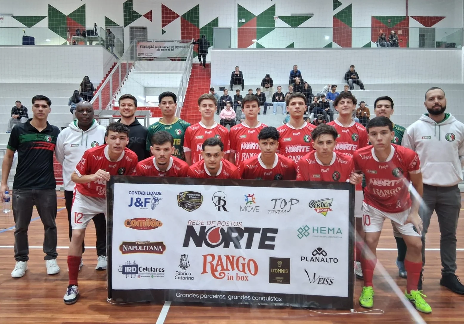 São Bento Futsal vence duas partidas e mantém vice-liderança no Estadual
