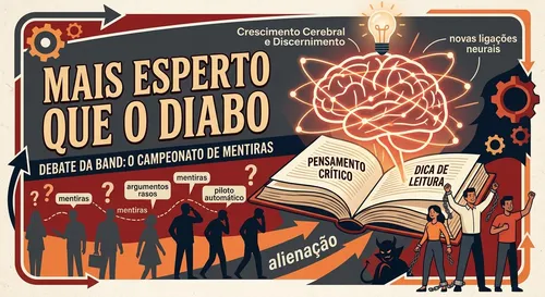 Debate Político e a Ilusão da Escolha: O "Campeonato de Mentiras" e o Livro que Explica a Alienação