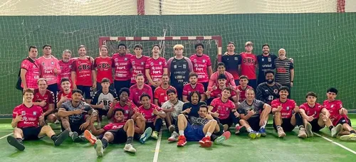 Intercâmbio de handebol reúne equipes de São Bento do Sul e São José