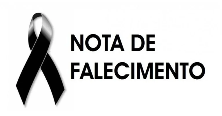 NOTA E FALECIMENTO